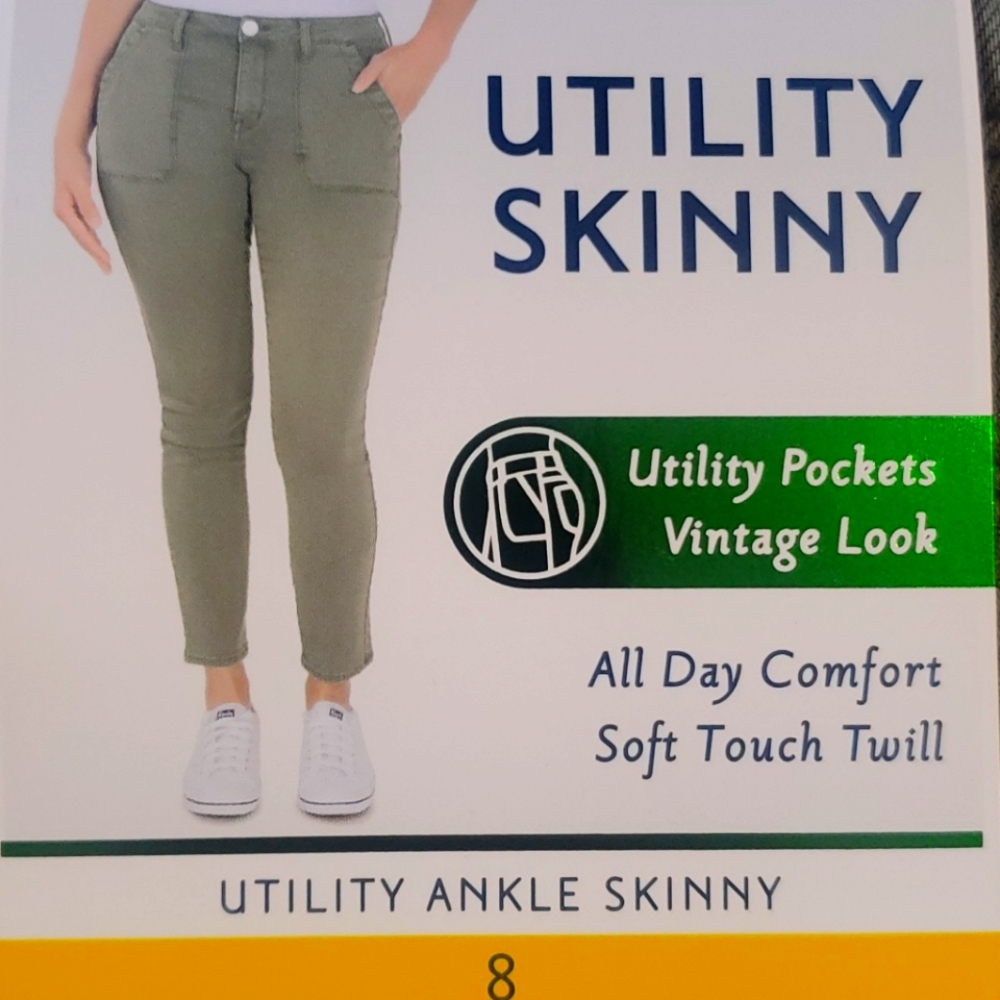 Vintage looking skinny pants